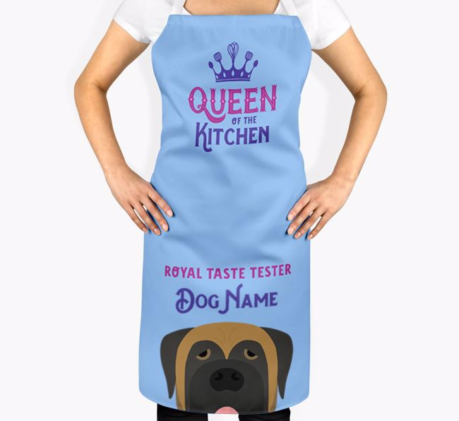 Queen of the Kitchen: Personalised {breedFullName} Apron